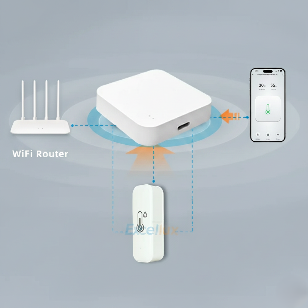 Zigbee Smart Home Indoor Climate Monitor