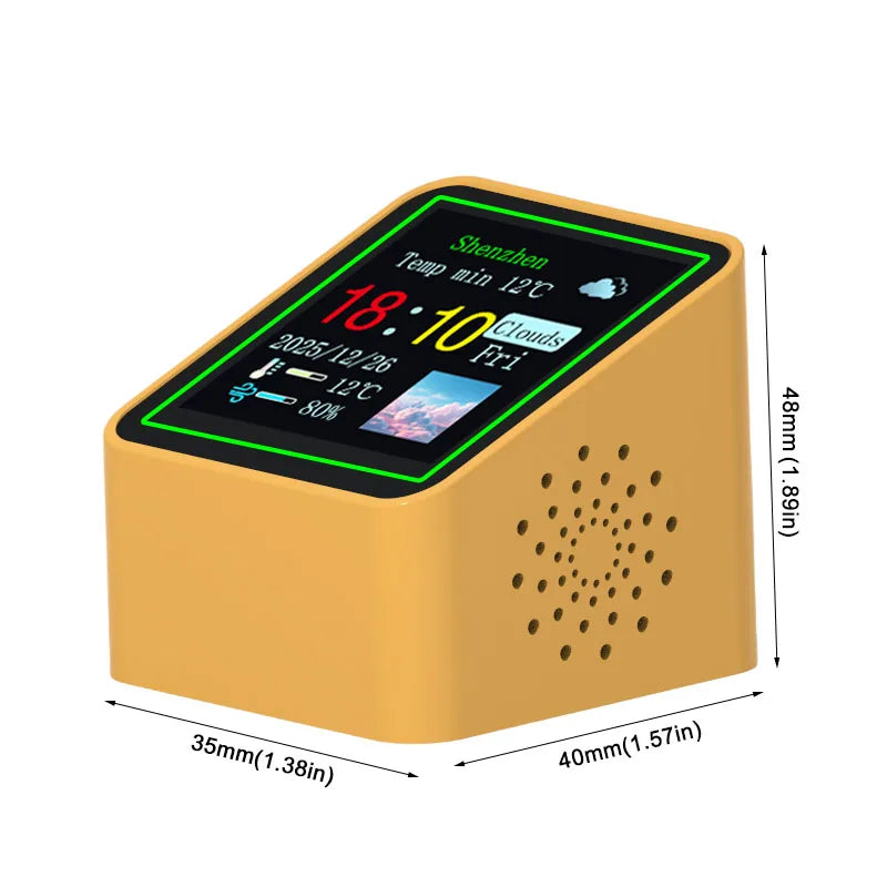 WiFi Weather Station & Smart Desktop Clock