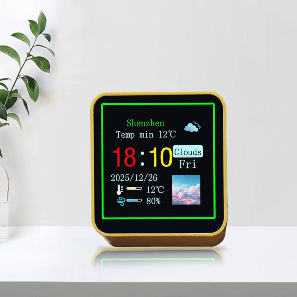 WiFi Weather Station & Smart Desktop Clock